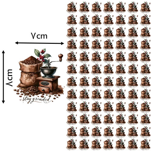 تصویر دی تی اف یک متری مدل قهوه