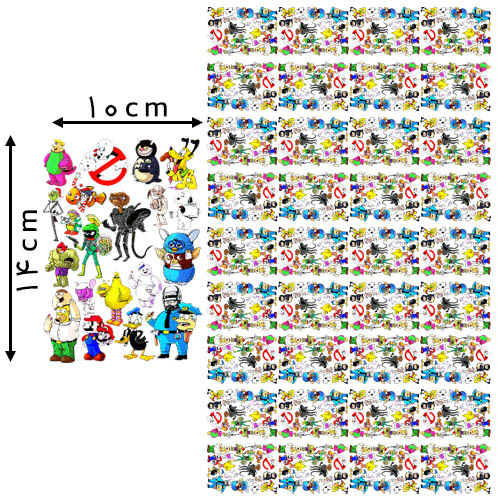 محصولات جدید خرازی مرجان دی تی اف یک متری مدل انیمیشن