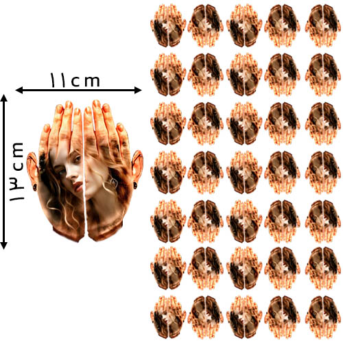 8 * 7 , سانتی‌متر دی تی اف یک متری مدل چهره خرید و قیمت رنگ1
