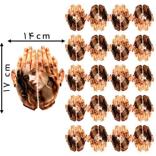 8 * 7 , سانتی‌متر دی تی اف یک متری مدل چهره خرید و قیمت رنگ2