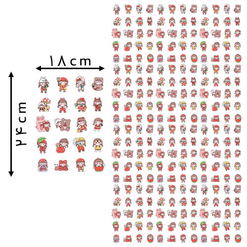 14 * 10 , سانتی‌متر دی تی اف یک متری مدل دختر کوچولو خرید و قیمت رنگ2
