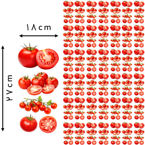 10 * 7 , سانتی‌متر دی تی اف یک متری مدل گوجه فرنگی خرید و قیمت رنگ1