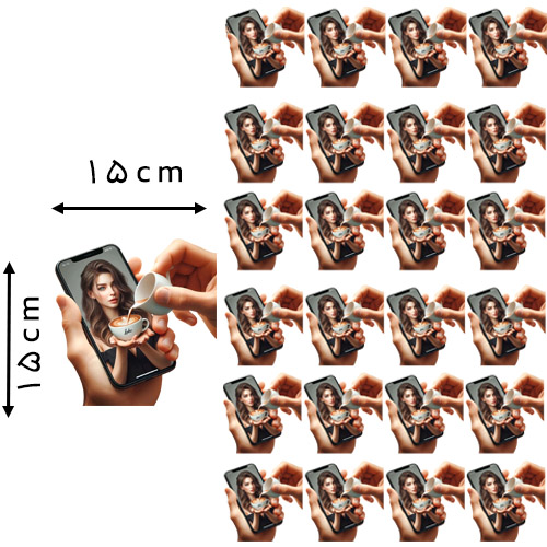 7 * 7 , سانتی‌متر دی تی اف یک متری مدل قهوه خرید و قیمت رنگ2
