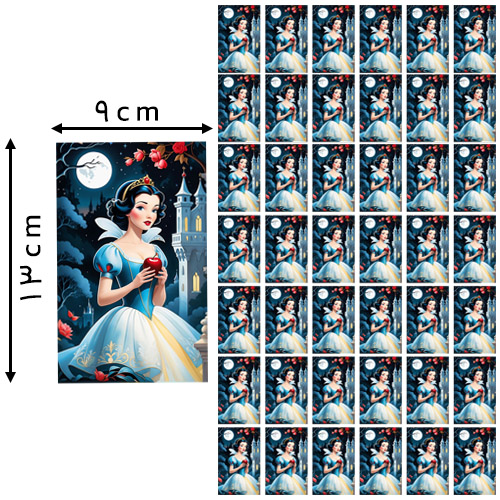 9 * 6 , سانتی‌متر دی تی اف یک متری مدل سفید برفی خرید و قیمت رنگ1