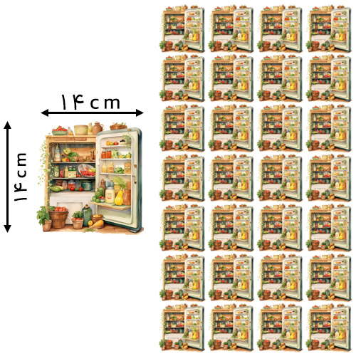 8 * 8 , سانتی‌متر دی تی اف یک متری مدل یخچال خرید و قیمت رنگ1